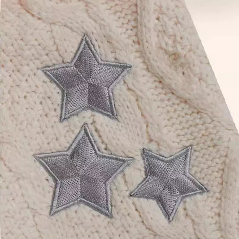 Elegante Damen-Strickjacke mit Fledermausärmeln zum Pendeln