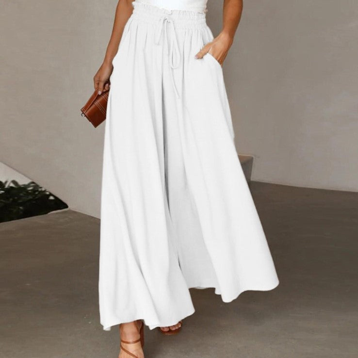 Elegante Culotte mit hoher Taille und elastischem Bund