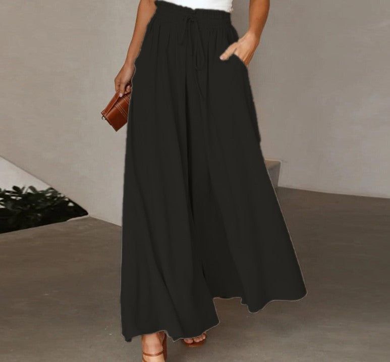 Elegante Culotte mit hoher Taille und elastischem Bund