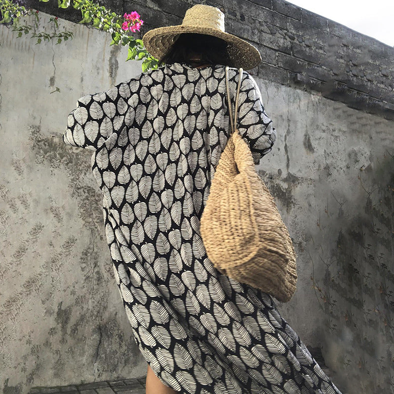 Schmetterling straum  Sommerliche Bademode-Überzüge mit offener Vorderseite