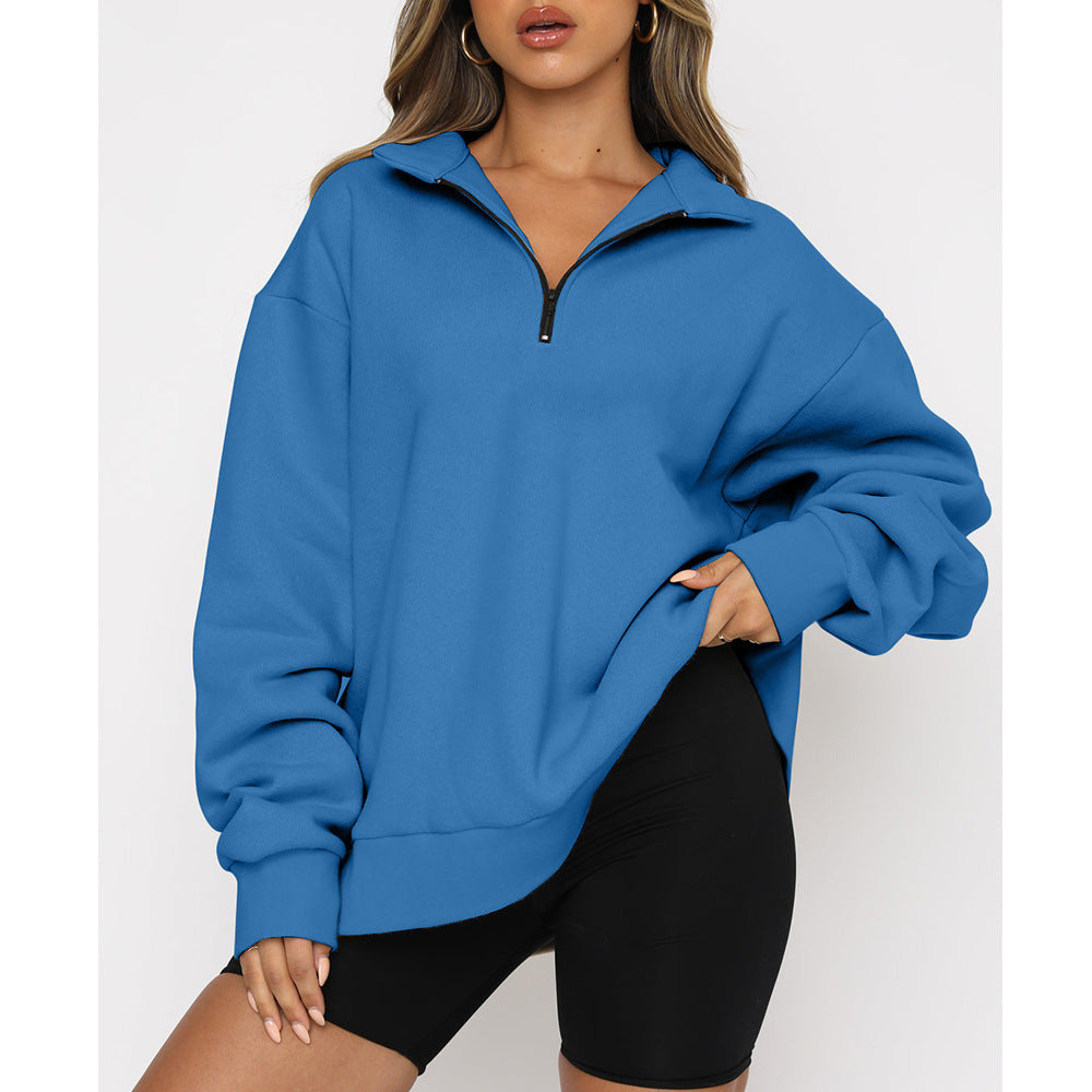 Jiffy Locker sitzendes Sweatshirt mit Fleecefutter