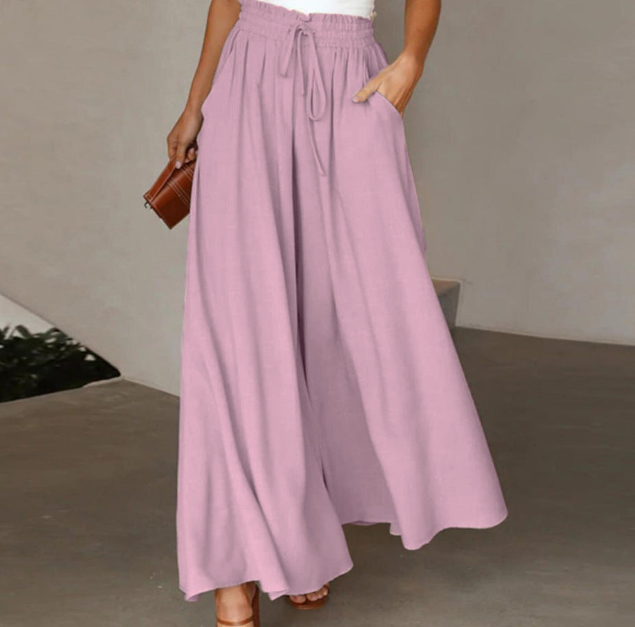 Elegante Culotte mit hoher Taille und elastischem Bund