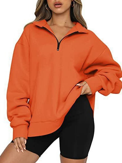 Jiffy Locker sitzendes Sweatshirt mit Fleecefutter