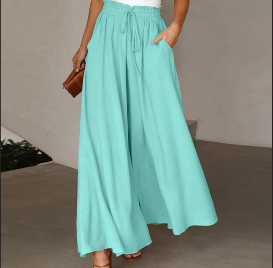 Elegante Culotte mit hoher Taille und elastischem Bund