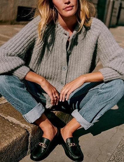 Herbst und Winter Street Casual Solid Color Rundhals Langarmpullover