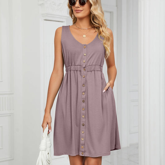 Elegantes und stilvolles Pendler-Sommerkleid für Damen