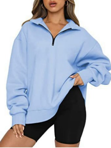 Jiffy Locker sitzendes Sweatshirt mit Fleecefutter