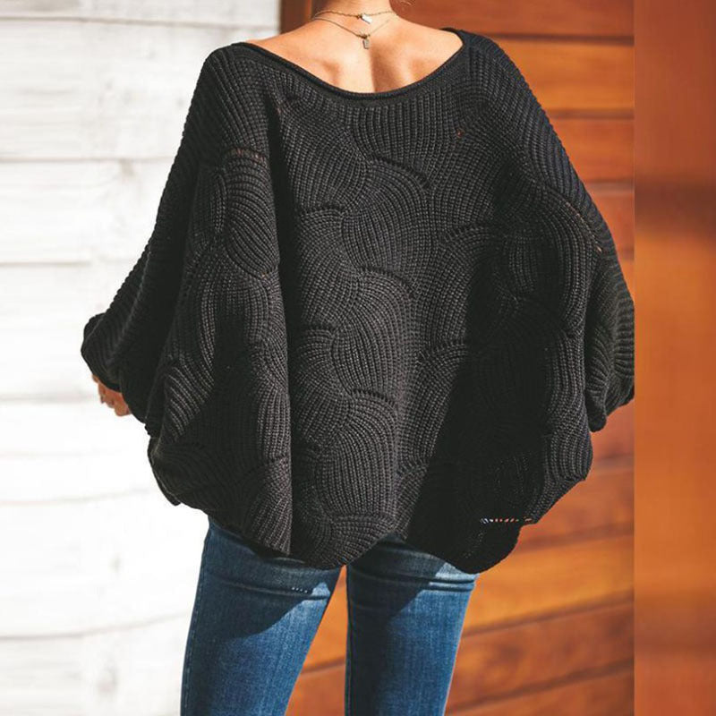 Plus Size Pullover Dünne Strickwaren Damen